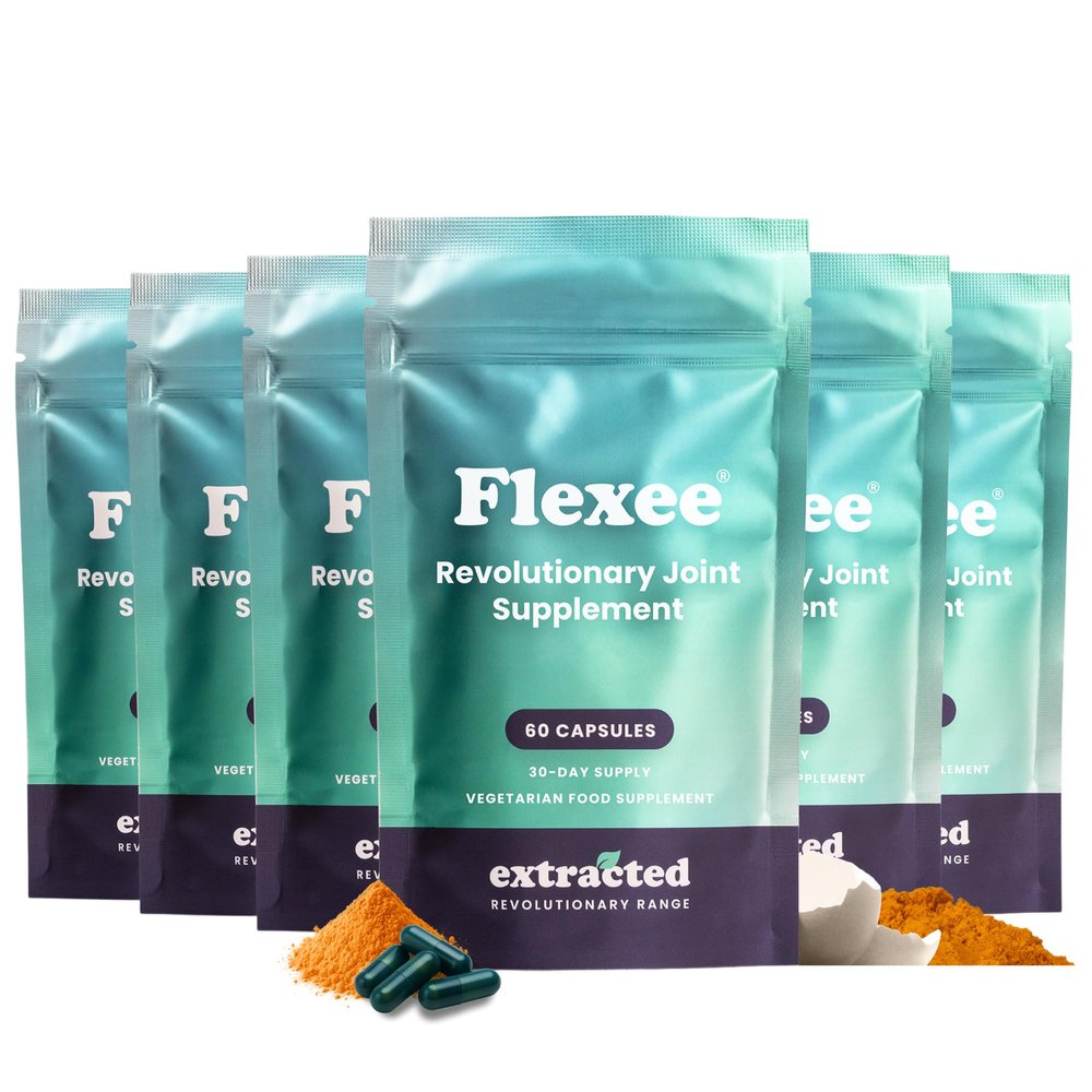 Extracted Flexee Joint Care Supplements for Women & Men, 360 Capsules