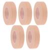 HOODANCOS of Beige Non-Woven Tapes and Eye Brightening 5 Rolls Breathable Makeup Eyelash Lash Strips Suitable for Eyelid Lifting and Lash Grafting for Women view 1