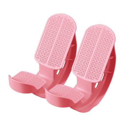 Wswqop Foot Stretching Device, Calf Roller, Elastic, Fixed Incline Board Massage, Fitness, PP Material, Easy to Use, red