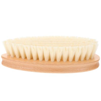 Baluue Multifunctional Laundry Cleaning Brush Sturdy and Comfortable Design with Soft Bristles and Beech Wood Handle, Home Used Cleaning Brush for Shoes and Clothes in Daily Life