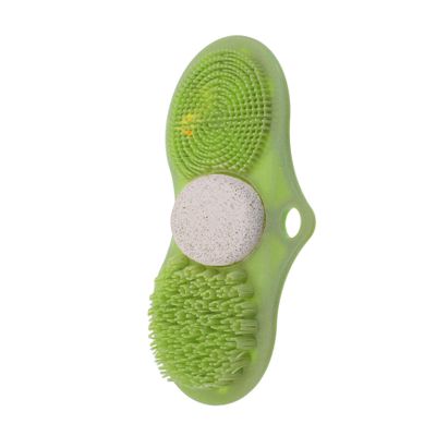 GRADENEVE Non-Slip Foot Scrubber Mat with Suction Cups for Bathroom and Bathtub Rubber Foot Cleaner for Shower Compact and Easy Maintenance for Men and Women