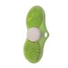 GRADENEVE Non-Slip Foot Scrubber Mat with Suction Cups for Bathroom and Bathtub Rubber Foot Cleaner for Shower Compact and Easy Maintenance for Men and Women view 1