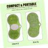 GRADENEVE Non-Slip Foot Scrubber Mat with Suction Cups for Bathroom and Bathtub Rubber Foot Cleaner for Shower Compact and Easy Maintenance for Men and Women view 3