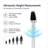 VonVVer Professional Height and Weight Physicians Scale, Ultrasonic BMI Digital Scale, Floor Standing Height Measuring Device, 440lbs Capacity 0.11lbs Accuracy with Voice Broadcast & LCD Screen view 3