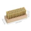 Alasum Hard and Soft Bristle Handheld Cleaning Brush Set, 2Pcs Wooden Handle Laundry and Shoe Scrub Brushes for Home and Outdoor Use view 2