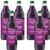 Variety Cordial Drink Bottle 1L Lime, Blackcurrant & Orange Soft Drink Concentrate with Sugar & Sweeteners for Refreshing Drinks - brtv (12 x Bottle, Blackcurrant Cordial 1L) view 2