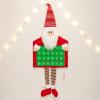 Oxxggkao 2023 Christmas Countdown Calendar Nonwoven Fabric Tabletop Ornament Decoration Party Pendant Decors Block for New Year Santa Clause Advent Calendar view 3