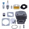 5mm Big Bore Cylinder Kit for 353 351 350 346XP 345 340 Chainsaw, Efficient Saw Repair Parts, Metal Construction Replacemen view 2