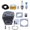 5mm Big Bore Cylinder Kit for 353 351 350 346XP 345 340 Chainsaw, Efficient Saw Repair Parts, Metal Construction Replacemen view 3