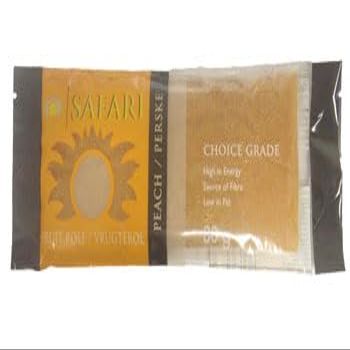Safari Peach Fruit Roll, Choice Grade, High in Energy, Source of Fibre, 80g