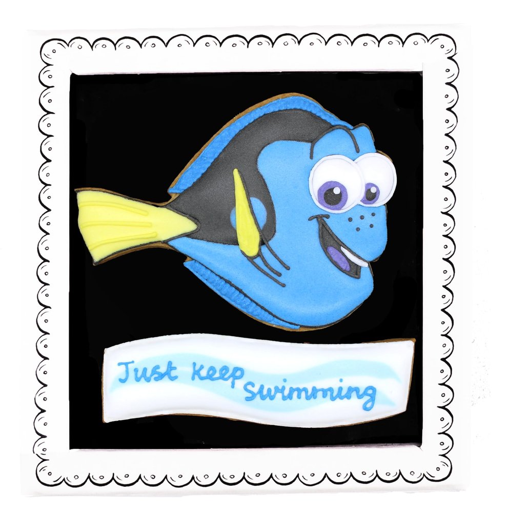 Biscuiteers Disney Dory Letterbox Biscuits