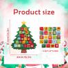 Tsophreniq Kids Holiday Craft Set Paper Advent Calendars Decorations Christmas Tree Ornament Making Easy Craft Decorations User Friendly Paper view 3
