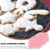 ibasenice Oilpaper Greaseproof Cake Decoration and Baking Food Storage 100 Sheets Sheets Sandwich Paper Oilproof Food Wrapping Paper Pink for Sandwiches and Burgers view 3
