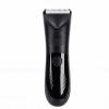 YUYTE Hair Trimmer Electric Body Hair Clipper Body Trimmer Manscaping Groin LED Display IPX7 Wet Dry R Shaped Ceramic Head with Type C Charging view 2