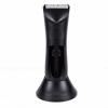 YUYTE Hair Trimmer Electric Body Hair Clipper Body Trimmer Manscaping Groin LED Display IPX7 Wet Dry R Shaped Ceramic Head with Type C Charging view 4