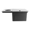 Halearo 304 Stainless Steel Cup Cleaning Rinser Erosion Proof Quick Wash for Coffee Shop, Bar (8P-11 (with Faucet)) view 3