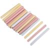 HOMSFOU Ice Cream Sticks and Acrylic with Smooth 30pcs Easy to Wash, Sturdy Handles for Home and Dessert Shop Use view 1