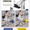 Genrico Patient Lift Transfer Chair, Home Transfer Chair, Height Adjustable, with 180 Split seat and Bedpan, Multifunctional Transfer,Suitable for Elderly People with Limited Mobility view 4