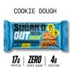 Sugard Out High Protein Oat Bars with Creatine Cookie Dough Wholegrain Oats, Fibre & Low Sugar Snack Bar 68g x 12 view 2
