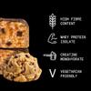 Sugard Out High Protein Oat Bars with Creatine Cookie Dough Wholegrain Oats, Fibre & Low Sugar Snack Bar 68g x 12 view 4