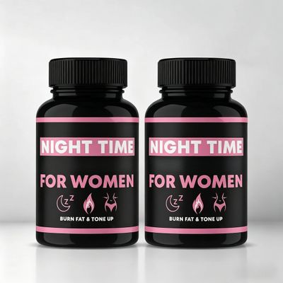 (2 bottles) Nighttime fat burning support for women