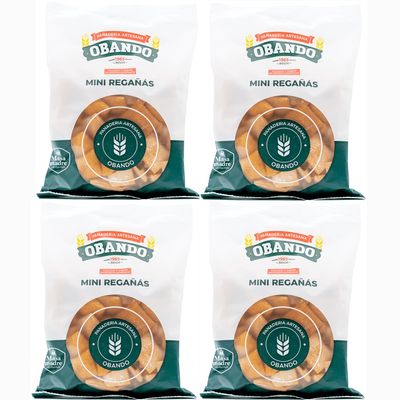 Obando Regas Thin & Crunchy Andalusian Crackers (150g x4)
