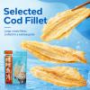 Veitech Roasted Cod Fillets 45g x 2, High Protein Low Fat Snack view 3
