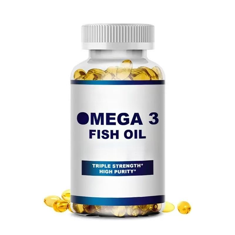 Fish Oil Helps Provide Nutrients, Non-GMO, Gluten-free, Suitable for Men And Women