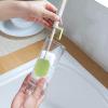 Water Bottle Cleaner Brush, Multifunctional Long-Handled Rotating Tool, Bottle Cleaning Brush for Lid, Glass, Kitchen, Wine Flask, Juicer, Blender, Travel, Washing Dishes, Pot, Mug view 3