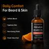 The Loving Nature Beard Oil for Men - Orange & Lemon Scent -Natural Beard Conditioner, Strengthen & Softener, Fast Absorbing Moisturiser with Jojoba & Vitamin E, Helps Soothe Dry, Itchy Skin -30 ml view 4