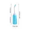Portable Bidet with Telescopic Extendable Nozzle, Travel Bidet Bottle 500ml with Cover, for Postpartum Perineal Care, Feminine Hygiene, Hemorrhoid Relief, Personal Cleaning (Pink) view 2