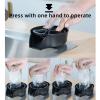 Zunate Stainless Steel Glass Rinser for Sink | Professional Automatic Cup Washer Rust Resistant Powerful Kitchen Bar Cleaner (Black) view 3