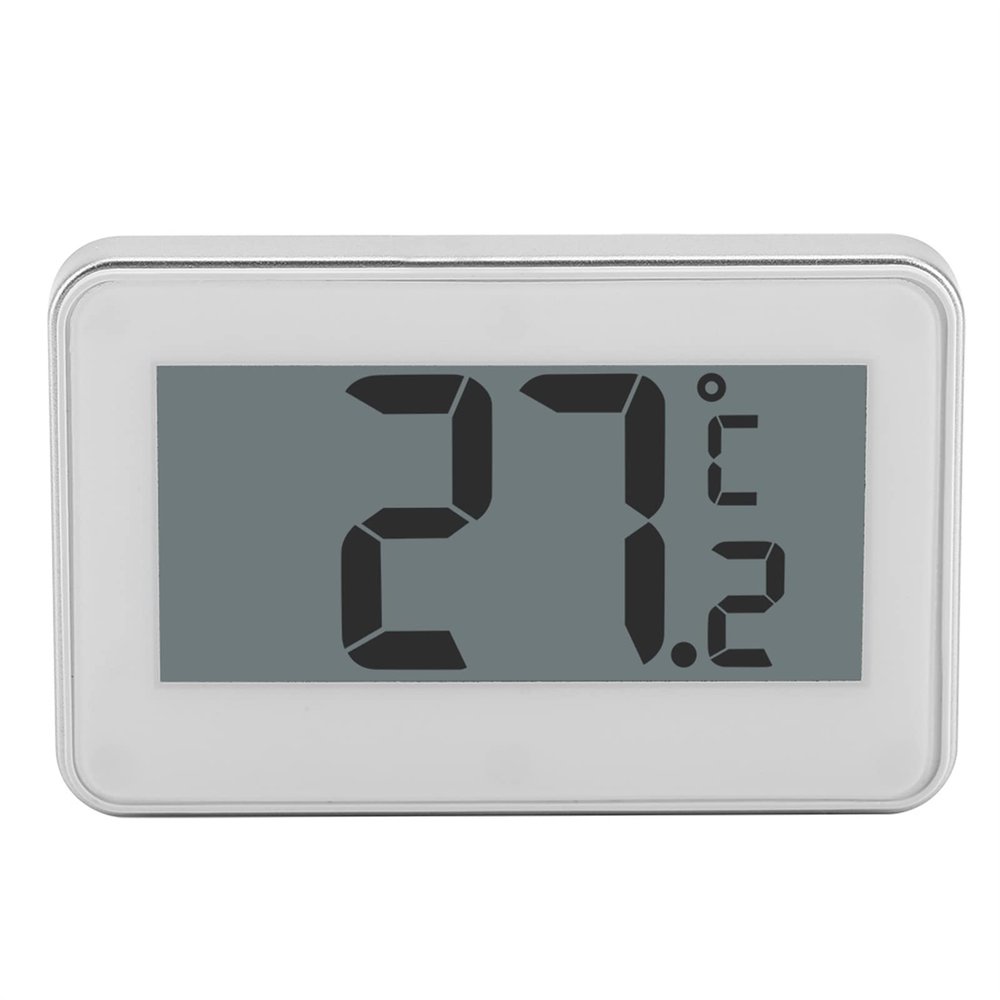 Vistreck Kitchen LCD Refrigerator Freezer Digital Thermometer with Adjustable Stand & Magnet for Easy Reading