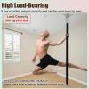 Rotating Stripper Pole for Home, Portable Spinning Dance Pole Apartment Friendly, 9 ft 10 ft Adjustable Steel Fitness Pole view 3