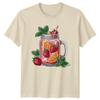 Sassy Souls Watercolor Strawberry Mason Jar Summer Fruit Drink T-Shirt Strawberry Lemonade Beverages Summer M view 1