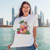 Sassy Souls Watercolor Strawberry Mason Jar Summer Fruit Drink T-Shirt Strawberry Lemonade Beverages Summer M view 3