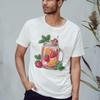 Sassy Souls Watercolor Strawberry Mason Jar Summer Fruit Drink T-Shirt Strawberry Lemonade Beverages Summer S view 2