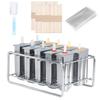 Stainless Steel Ice Cream, 10PCS with 120 Sticks, Food Grade Safe, for Homemade Popsicles in Household Kitchen view 1