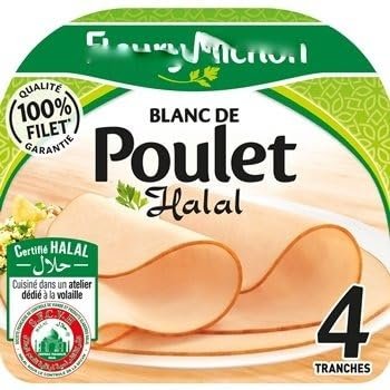 Fleory Michun Chicken Breast Halal x4 Slices 160g Pack of 1