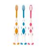 HEALEEP 6pcs Toothbrushes Set for Ages 2-5 with Soft Plastic Bristles, Oral Care and Maintaining Healthy Gums, Bathroom Accessories for Daily Use view 1