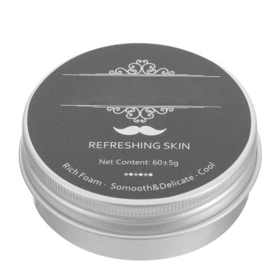 Men Shaving Soap for Beard Travel Use Portable Peppermint