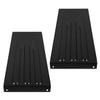 KONTONTY Wheelchair 2pcs Side Enhances with Side Wind Design Deflector Black Pp Guard Protector for Power Comfort and for Outdoor Rides Nursing Homes view 1