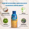 Strong Draining Diuretic Coconut Water Anti-Cellulite - Strong Lymphatic Drainage - 10 Extracts Titled Pineapple Flavour 500 ml - Aqua Balance Rassodan Super Dren - Dietalinea view 3