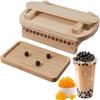 Manual Tapioca Pearl Maker with Double Handle and Solid Wood Pallets for Bubble Tea Stores - 15mm, 19mm, 22mm Sizing Options view 1