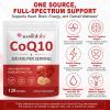 CoQ10 200mg Softgels with MCT Oil High Absorption Ubiquinone Coenzyme Q10 Supplement Antioxidant & Cellular Energy Support Gluten Free Non GMO 120 Softgels view 4