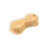 Vibsky Wooden Handle Laundry Brush Set with for Soft PET Bristles Clothes and Shoes Cleaning, Long Handle Scrub Brush with Hanging Loop view 3
