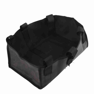 Xixian 4-Wheeled Walker Rollator Storage Bag with Hook & Nylon Frame Bag for Walker or Wheelchair