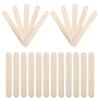 COHEALI 100pcs Wood Sticks Large Craft Sticks for Ice Cream Making DIY Projects Easy to Paint Improve Hands-on Ability view 1