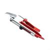 Chainsaw Guide Bar Support Bracket: Red Metal Toothed Vise For Secure Chain Sharpening, For Easy Maintenance Tool Compatible With Most Models, Sturdy view 3