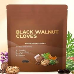 Black Walnut -Quick Cleanse and Digestive Health - Egg, Dairy & Gluten Free, No Artificial Additives